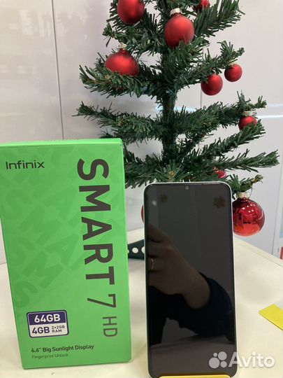 Infinix Smart 7 HD, 2/64 ГБ