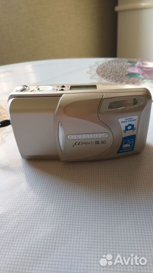 Пленочный фотоаппарат olympus mju-iii 80