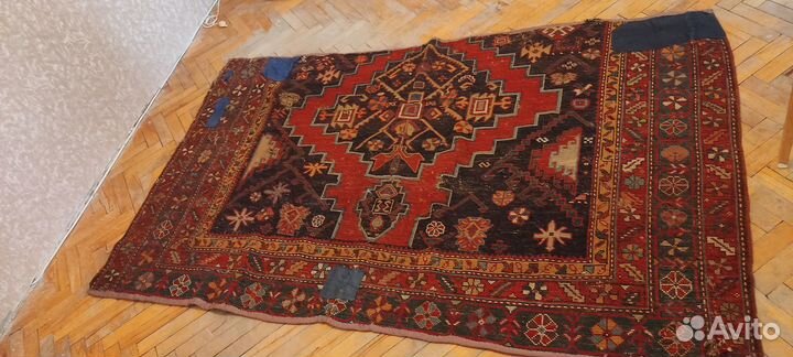 Старинный ковер ручной работы