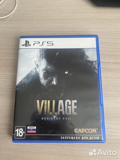 Resident evil village ps5 диск