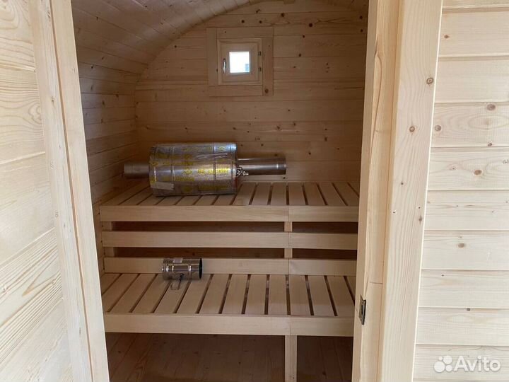 Баня Квадро на сваях