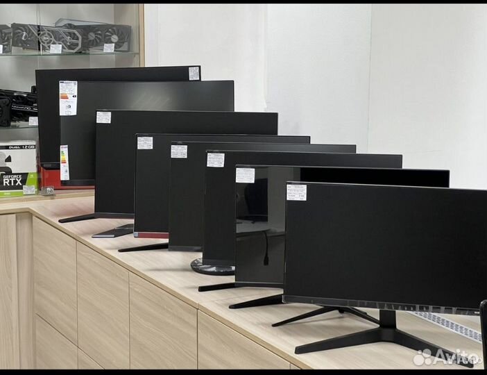 Мониторы любые 144/60/240Hz
