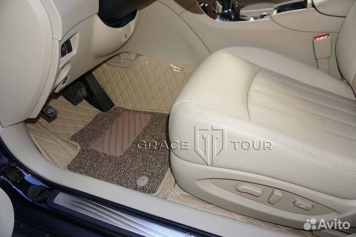 5d коврики в салон из эко-кожи