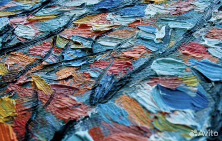 Картина маслом абстракция. Абстрактная картина
