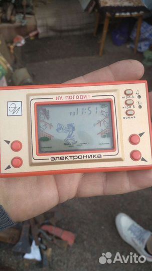 Игра электроника волк ловит яйца СССР