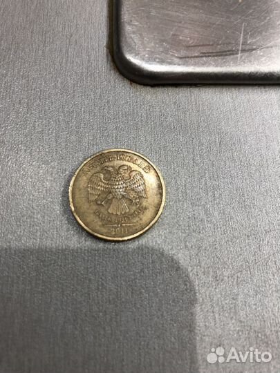 Монета10 рублей брак