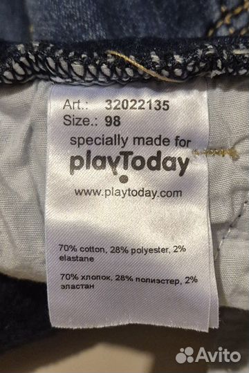 Джинсы playtoday