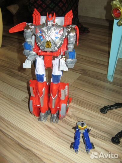 Игрушки робот трансформер, пистолет звуковые