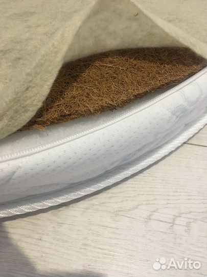 Матрац в круглую детскую кровать