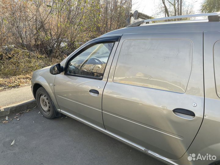 Водитель с личным грузовым фургоном Лада Ларгус