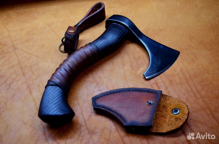 Компактный топор. Ручная ковка. Подарок мужчине