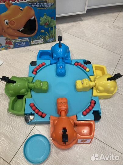 Голодные бегемотики, Hasbro, бу