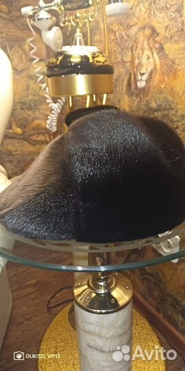 Зимняя кепка из нерпы