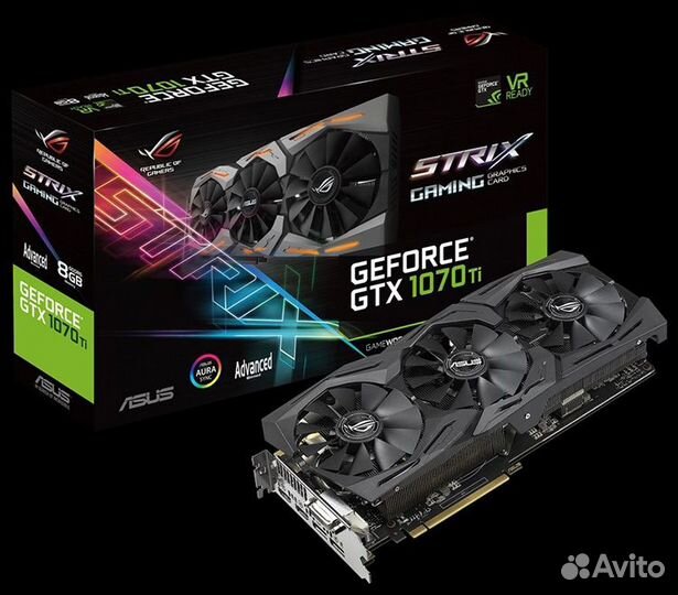Asus rog strix gtx 1070 ti