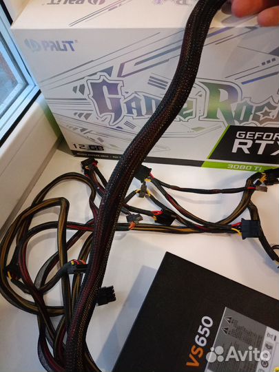 Блок питания corsair vs650