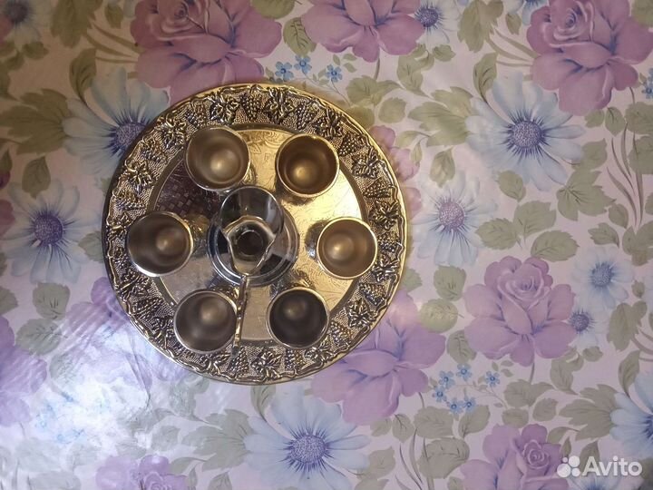 Коньячный набор из мелехиора