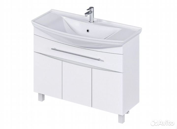 Тумба c раковиной 105 см. 1Marka Lina