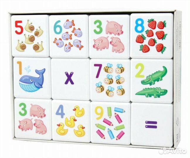 Кубики Десятое королевство Арифметика 00711
