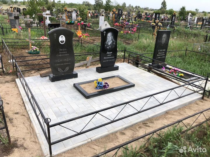 Памятники / Оградки / Благоустройство могил