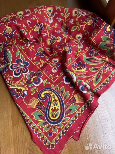 Платок ситцевый 19 век