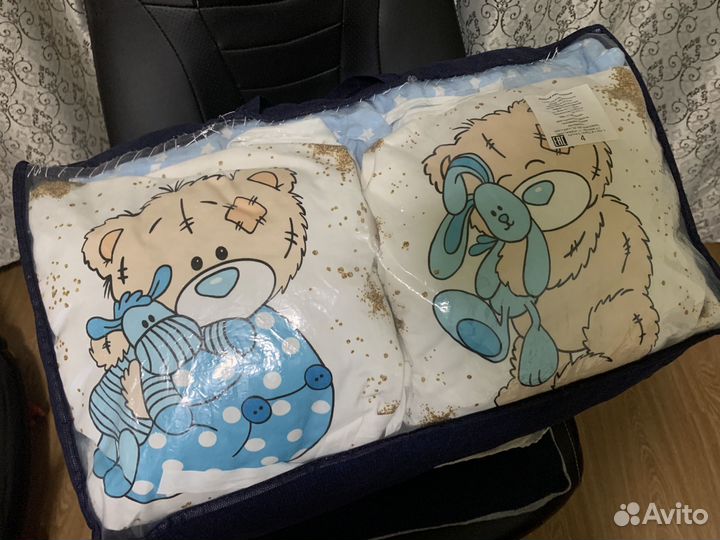 Боротки в комплекте с постельным бельем