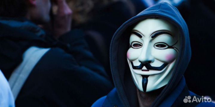 Маска Гая Фокса (Анонимуса)