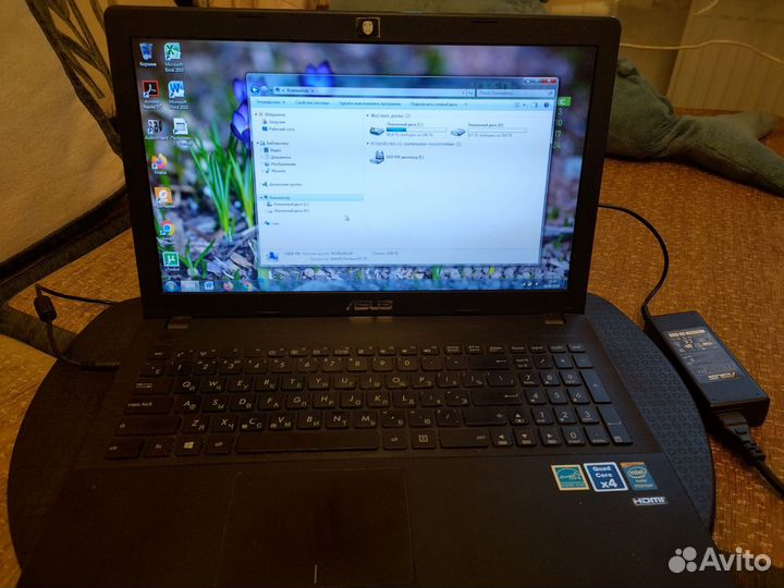 Ноутбук asus x551m