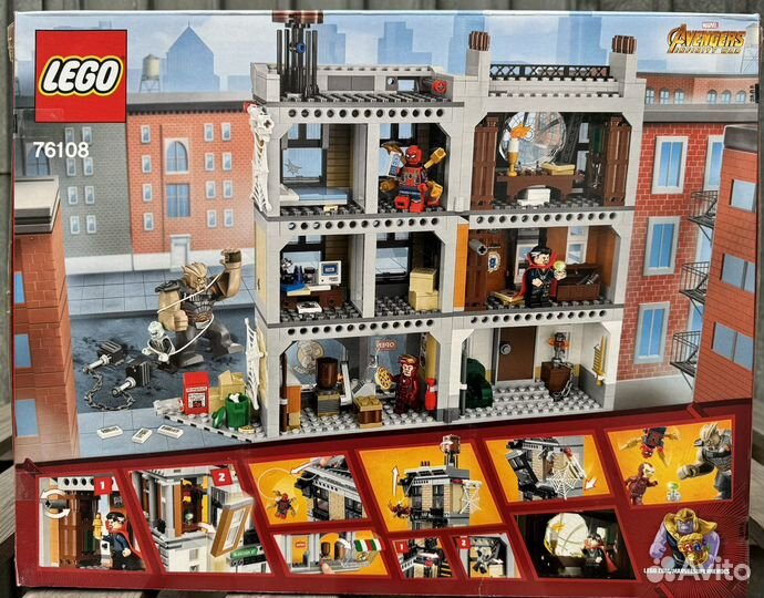 Lego Marvel 76108 Бой в Санктум Санкторум