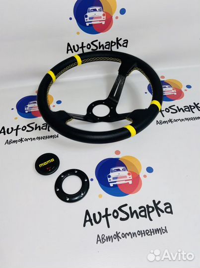 Спортивный руль Момо