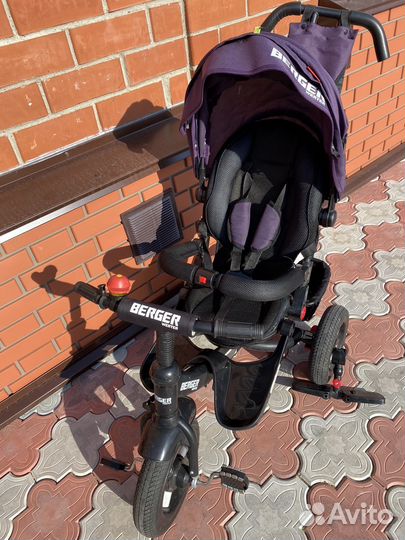 Велосипед детский с ручкой