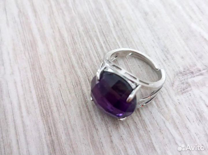 Кольцо аметист