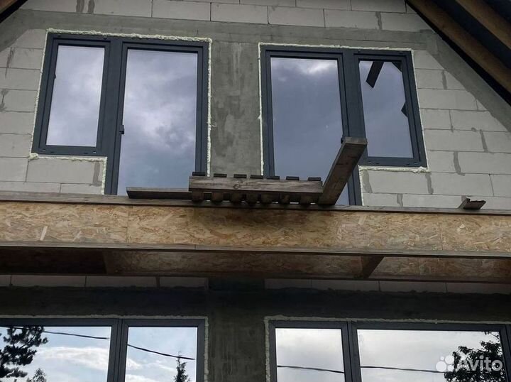 Окна под ключ пластиковые Rehau