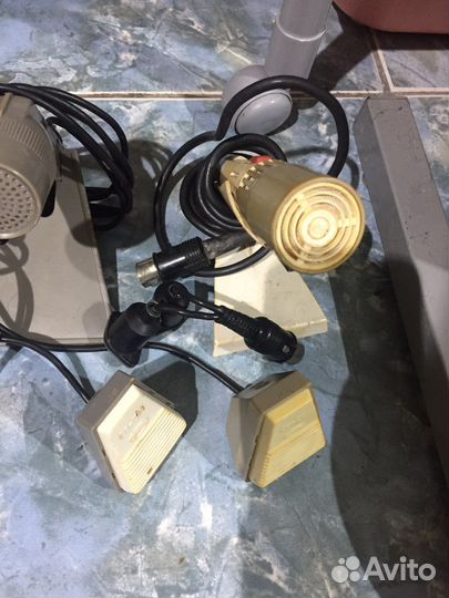 Микрофон и колонка СССР