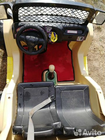 Детский электромобиль джип бу