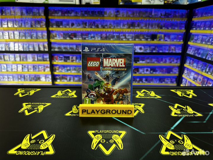 Lego Marvel Super Heroes PS4 Новый Диск