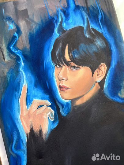 Картина маслом, бтс Ким Тэхён