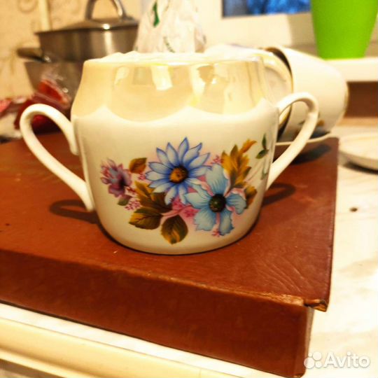 Кофейный сервиз фарфор Добрушский фарфоровый завод