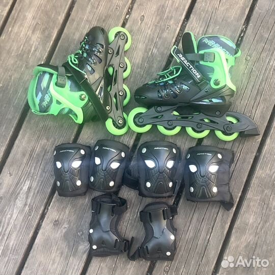 Ролики Reaction Galaxy раздвижные р. 22-35