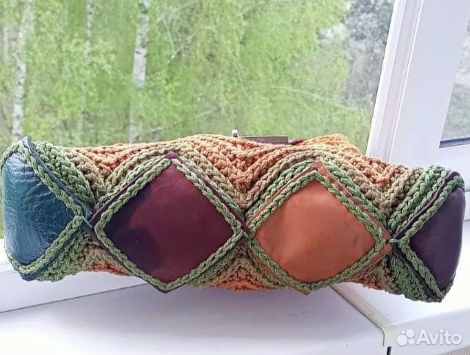 Сумка женская вязаная