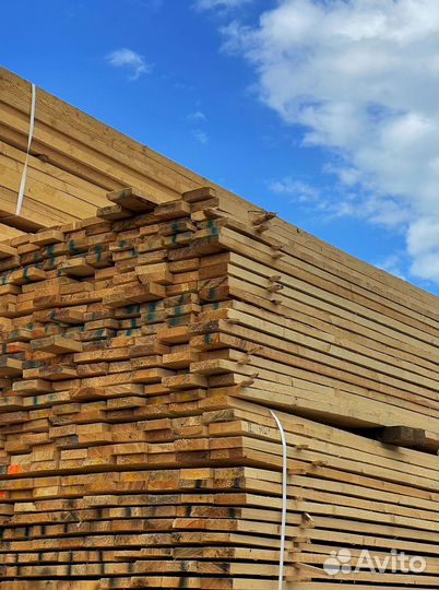 Доска обрезная 50х100х6000