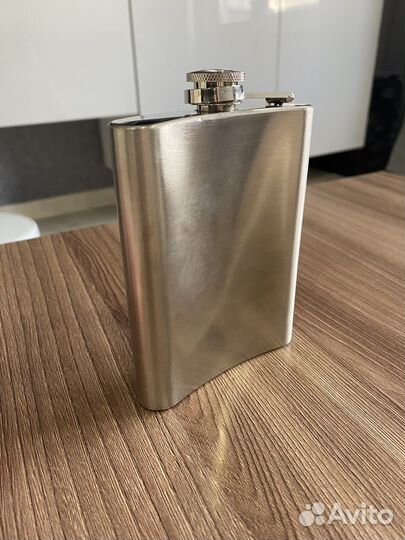 Фляга стальная нержавейка для спирта