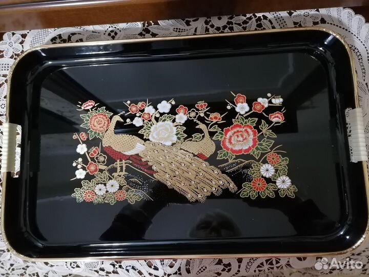 Подносы лакированный набор из 3 штук Тайвань