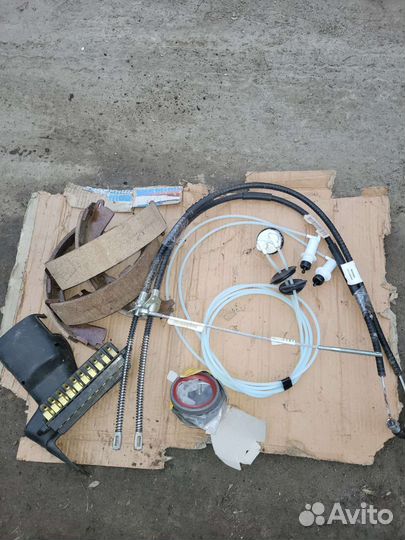 Колодки задние на ниву