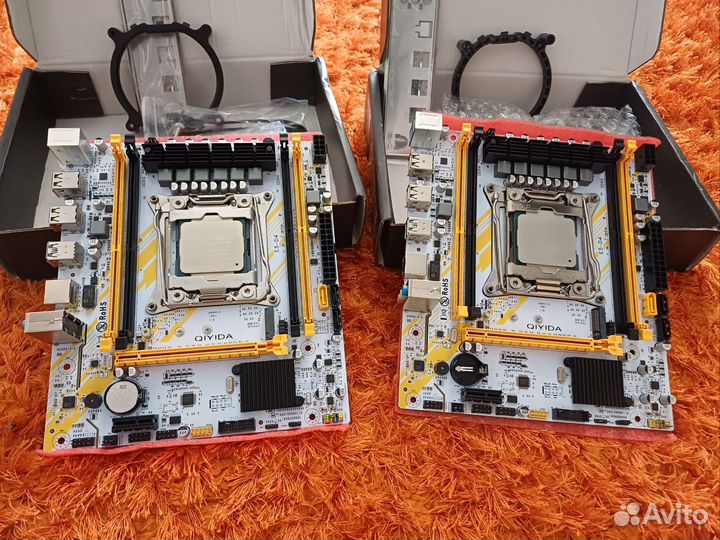 Комплект xeon E5 2630V4, 16гб озу, X99