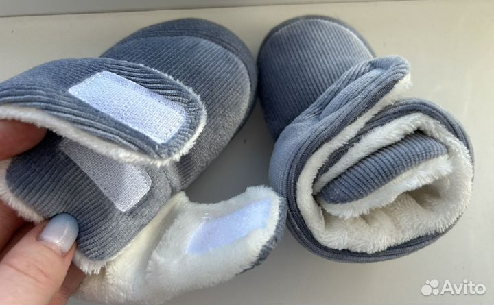 Пинетки демисезонные на липучке