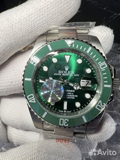 Часы rolex submariner hulk