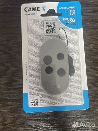 Пульт came 806 TS 4-х канальный