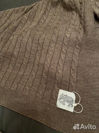 Детский вязанный плед