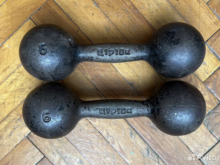 Гантели по 6 кг