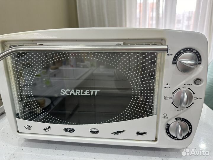 Мини печь scarlett